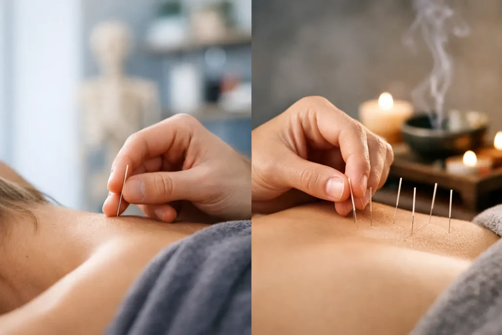 Dry Needling vs Acupuncture: What Changes?