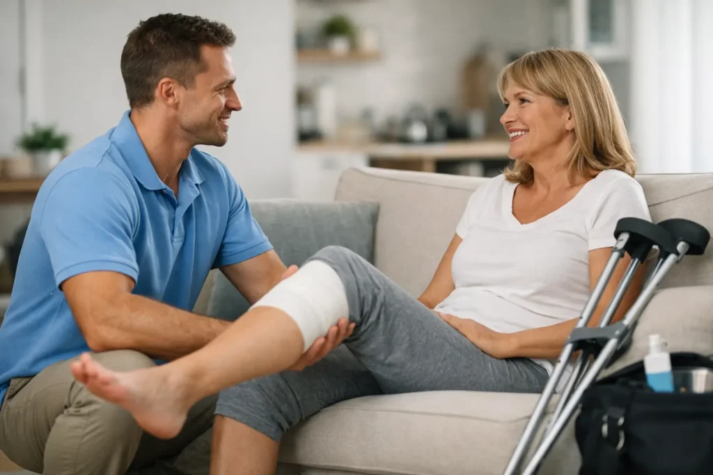 Home Visit Physiotherapy After Surgery