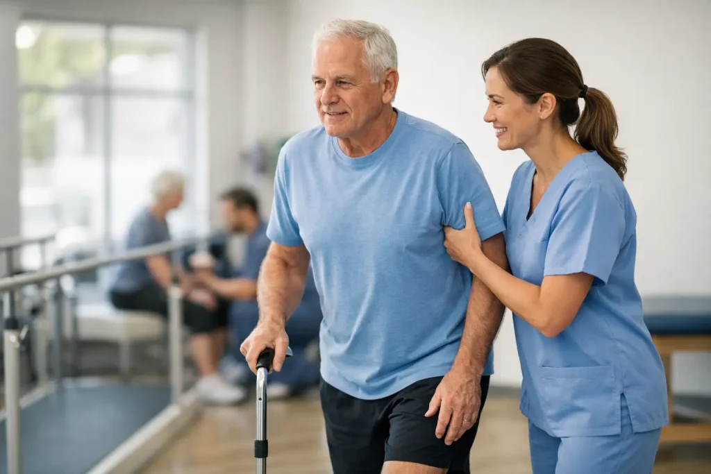 How to Improve Walking After Stroke Safely
