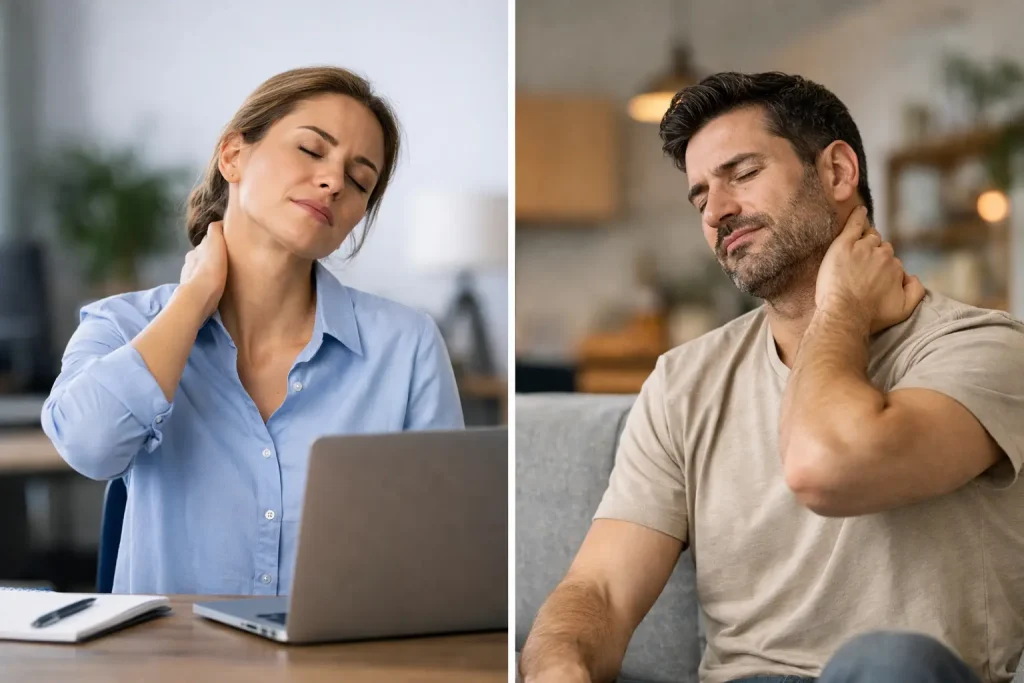 How to Reduce Neck Stiffness at Work and Home