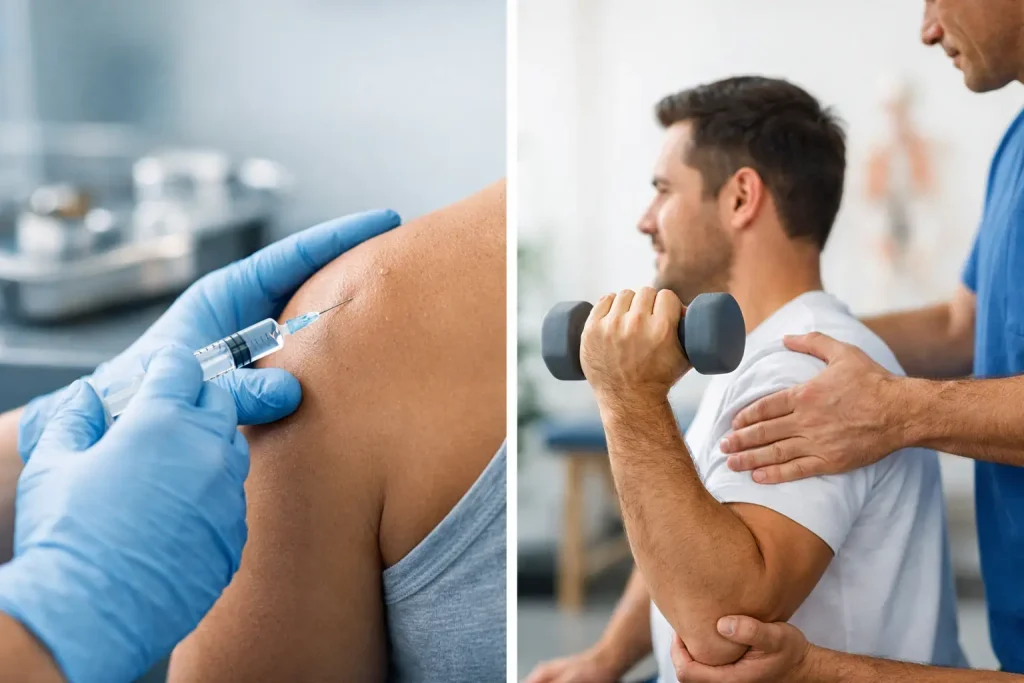 Steroid Injections Versus Physiotherapy: Which?