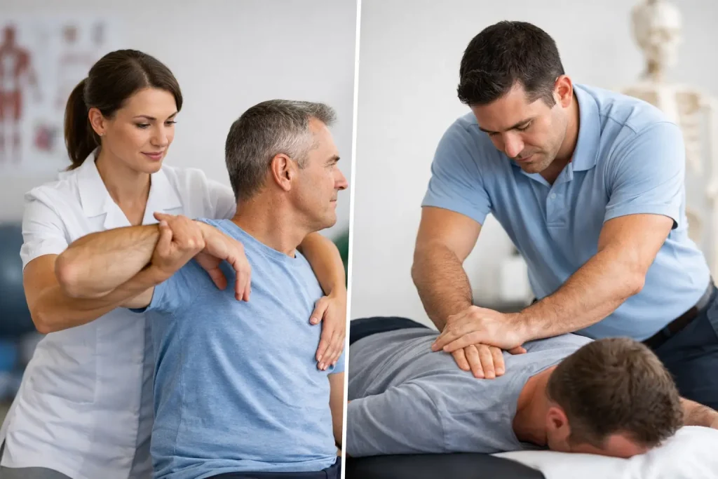 Private Physiotherapy Versus Chiropractor Compared